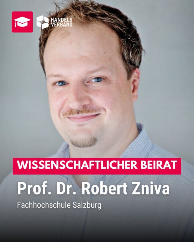 Robert Zniva als wissenschaftlicher Beirat des Handelsverbands